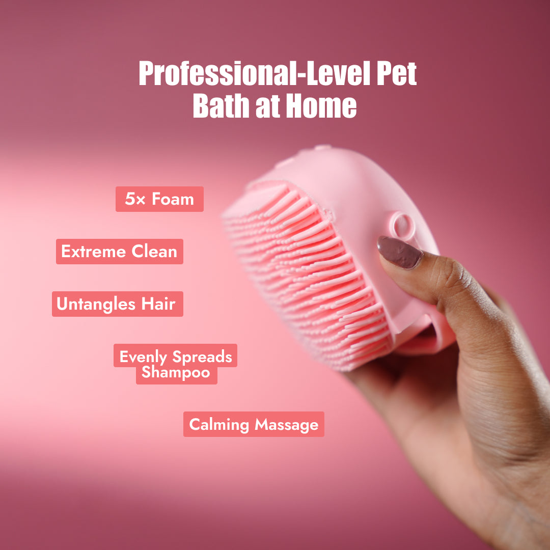 Silicone Dog Bath Brush
