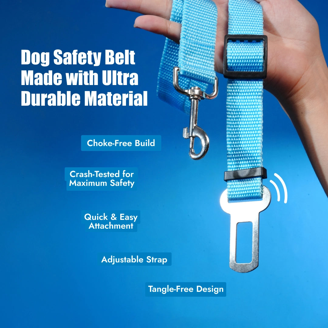 India’s 1st Ultra Durable Dog Saftey Belt