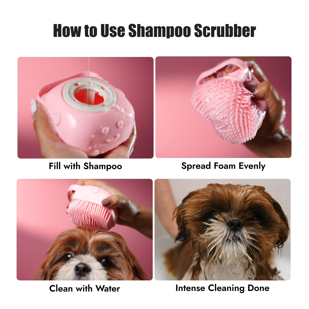 Silicone Dog Bath Brush