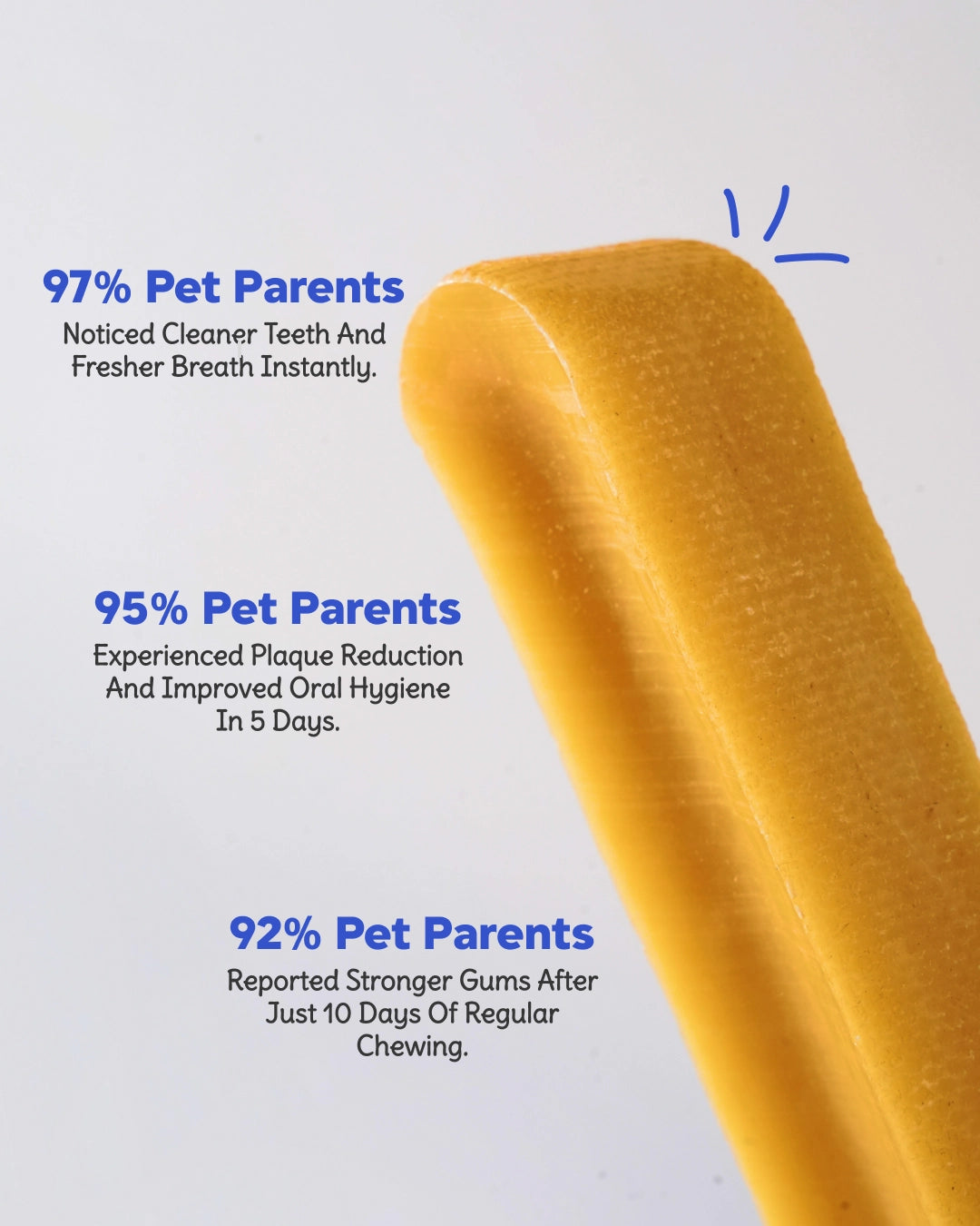 Cheese Dental Cleansing Stick