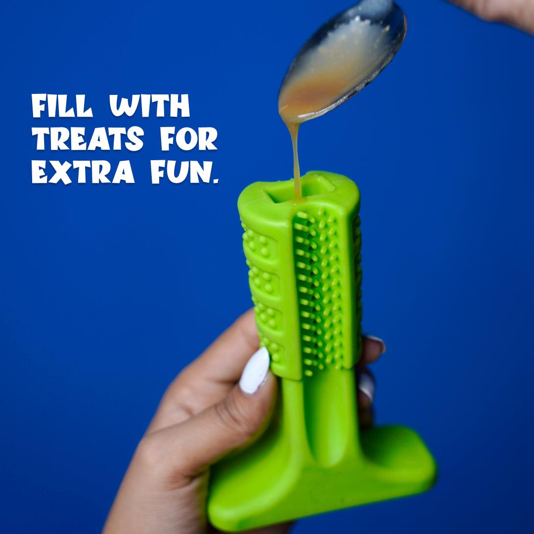 Intense Teeth-Cleaning Toy - Green